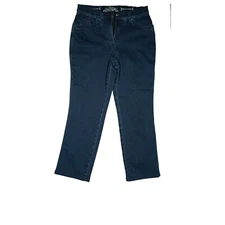 Raphaela BRAX Paola Jeans 7/8 Trousers Thermo Straight Stretch 36K S W27 L30 D.