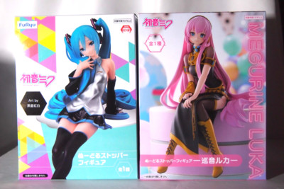 Hatsune Miku Figure Noodle Stoppe Figure Set Megurine Luka Set of 2 FuRyu