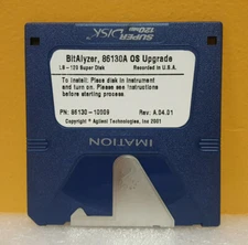 Agilent / Keysight / HP 86130-10009  Rev: A.04.01, Super Disk 86130A OS Upgrade