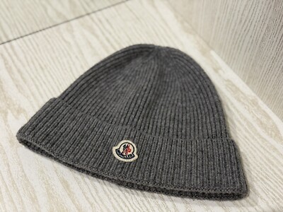 Moncler Berretto Black Winter Beanie Hat Cap | eBay