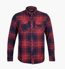 Fox Racing Men's Traildust Flannel Shirt Scarlet Red 31961-371