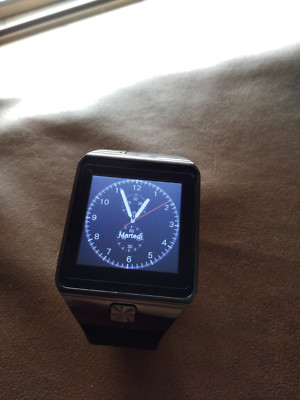 SMARTWATCH OROLOGIO TELEFONO CELLULARE DZ09 MICRO SIM MICRO SD. Cinturino  rotto | eBay