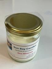 Sea Minerals   handmade Soy Wax candles