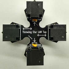 Throwing Star LAN Tap Ethernet Intranet Data Analysis Monitoring Communications
