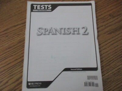 BJU Spanish 2 (2nd ed) Tests