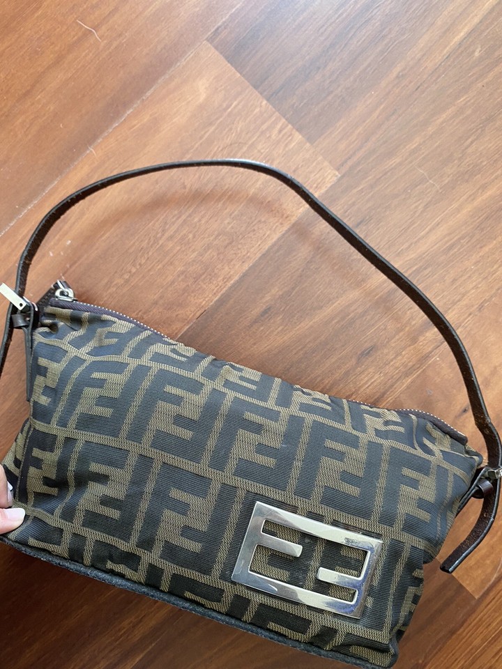 AUTHENTIC FENDI CLOTH HANDBAG