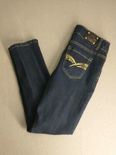Style Co Womens Denim Jeans 8 Blue Jegging Mid Rise 3 Pockets Dark Wash