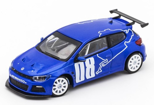 VW Volkswagen Scirocco R - #8 - azul - GCD 1:64 - Imagen 5 de 6