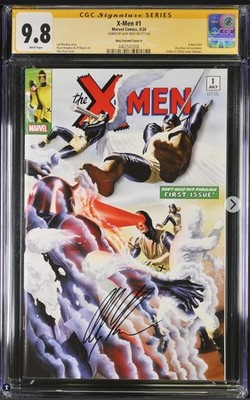 Marvel X-Men Comic 2024 Issue #1 Alex Ross Variant Cover Signed CGC 9.8
