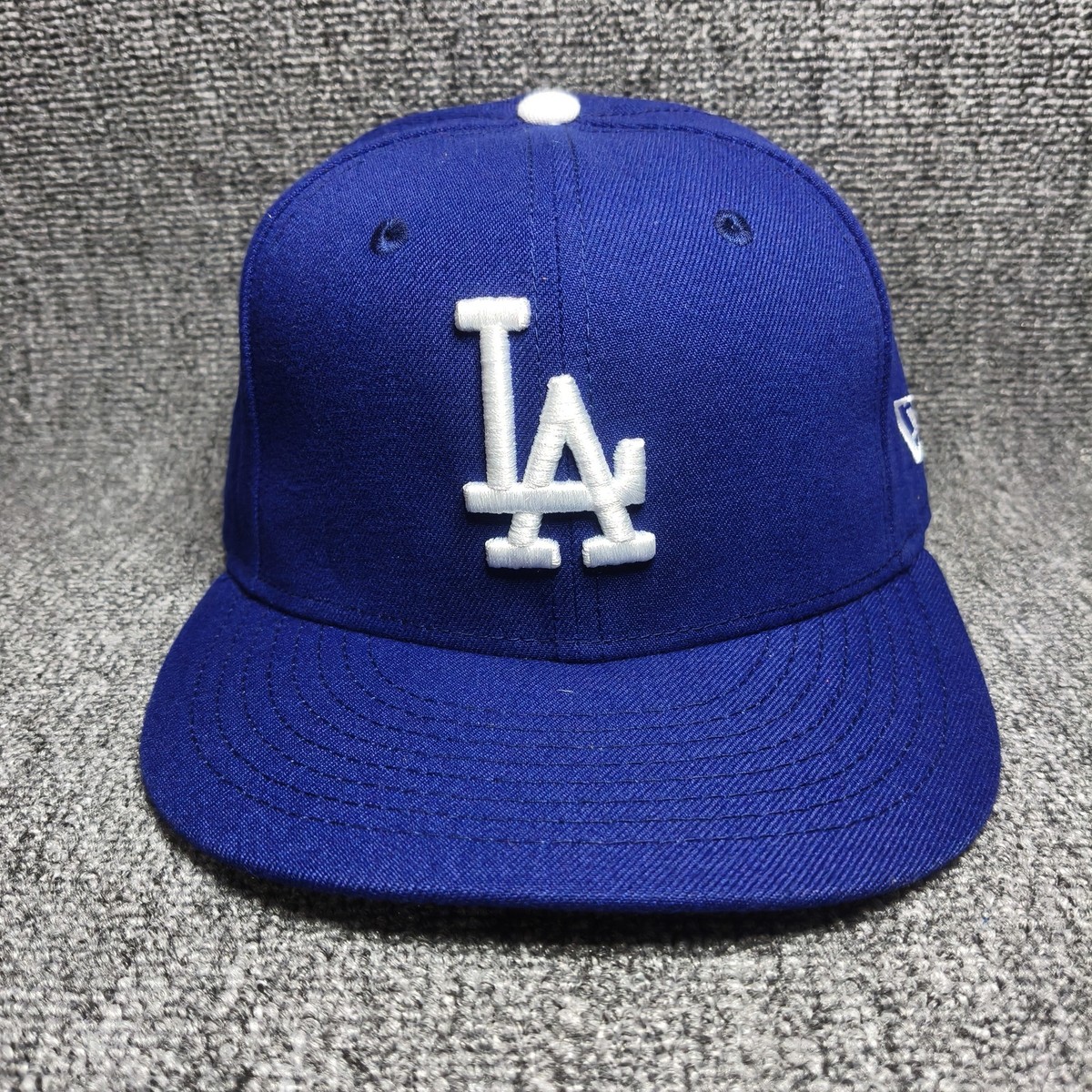 New Era 59FIFTY Los Angeles Dodgers Blue Fitted Cap Size 6 7/8
