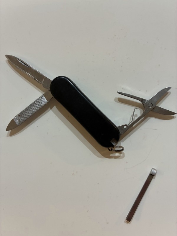 Swiss Style Army Pocket Knife Classic Black (#2312)