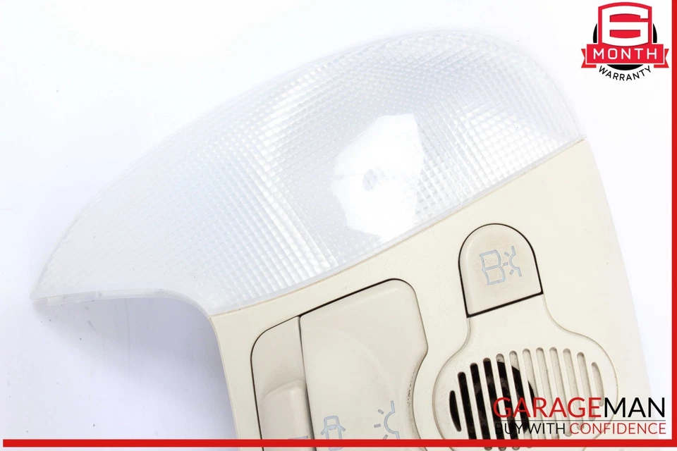 03-04 Mercedes R230 SL500 SL55 AMG Lámpara de luz domo superior delantera OEM Foto 3 de 4