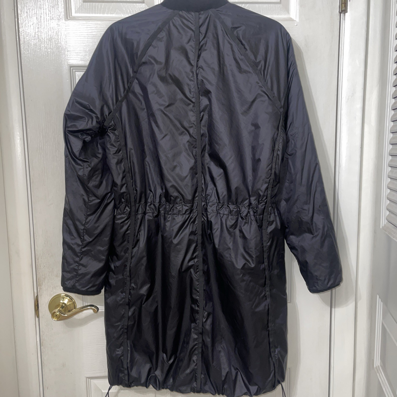 Athleta Primaloft Black Lightweight Raincoat Jack… - image 4