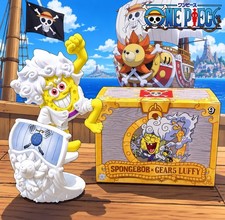 SpongeBob One Piece McDonald's 2026 Happy Meal Toy 9 - SpongeBob x Gear5 Luffy