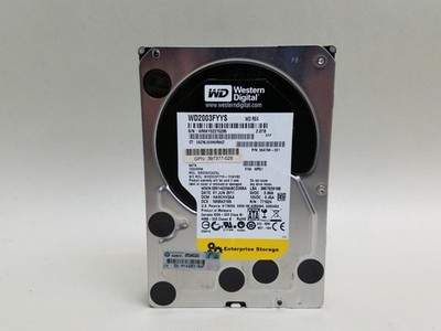 Western Digital HP RE4 WD2003FYYS 2 TB SATA II 3.5 in Enterprise Hard Drive
