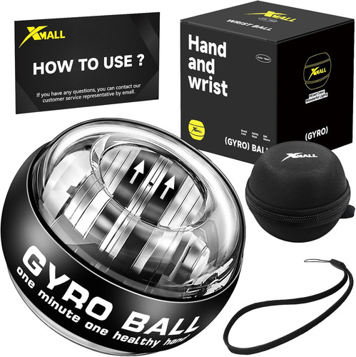 Grip Strength Trainer-Torque Ball Hand Exerciser, Wrist Gyro Ball
