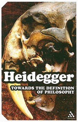 Towards the Definition of Philosophy (Paperback or Softback)