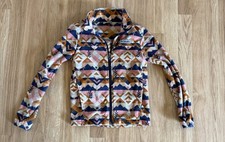 EUC Columbia Girls' Benton Springs II Printed Fleece Jacket - Aztec Print - 7/8