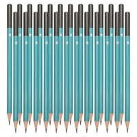 3B Zeichenstifte, 24 StüCk, GrüN/Schwarz, 7 Mm, Sechseckig