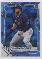 2021 Bowman Chrome Sapphire Edition Austin Meadows #72 0b3