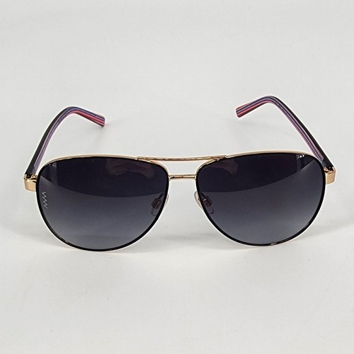 Missoni Gold and Black Frame Women's Aviator Sunglasses - Picture 10 of 12