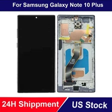 For Samsung Galaxy Note 10 Plus SM-N975U N976U LCD Touch Screen Digitizer Frame