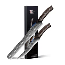 BBQ Carving Knives Set, Brisket Slicing Knife and Boning Knife for ... Fast Ship
