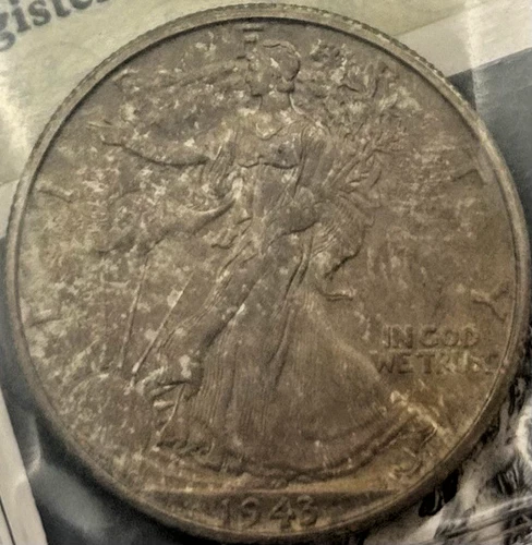 1943-S Walking Liberty Silver Half Dollar MS 65 Original ANACS Paper Certified