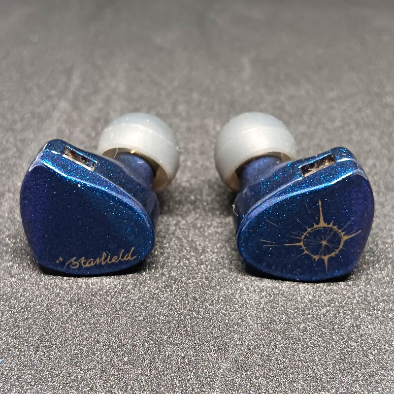 Moondrop Starfield Blue In-Ear Wired IEM Earphones w/ Case Cable & Tips