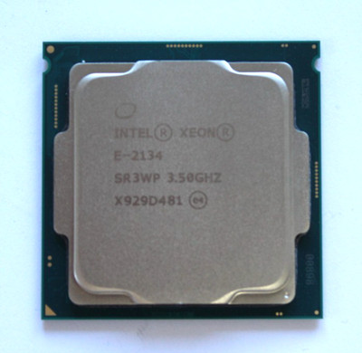 Intel Xeon E-2134 SR3WP  3.50GHz  CPU Prozessor