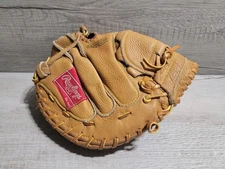 Rawlings Catchers Mitt RCM30 Mike Piazza LHT Baseball Glove "Broken In" LEFTY