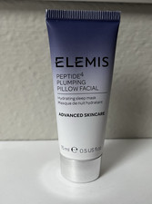 ELEMIS Peptide4 Plumping Pillow Facial Sleep Mask Travel .5oz /15ml SEALED