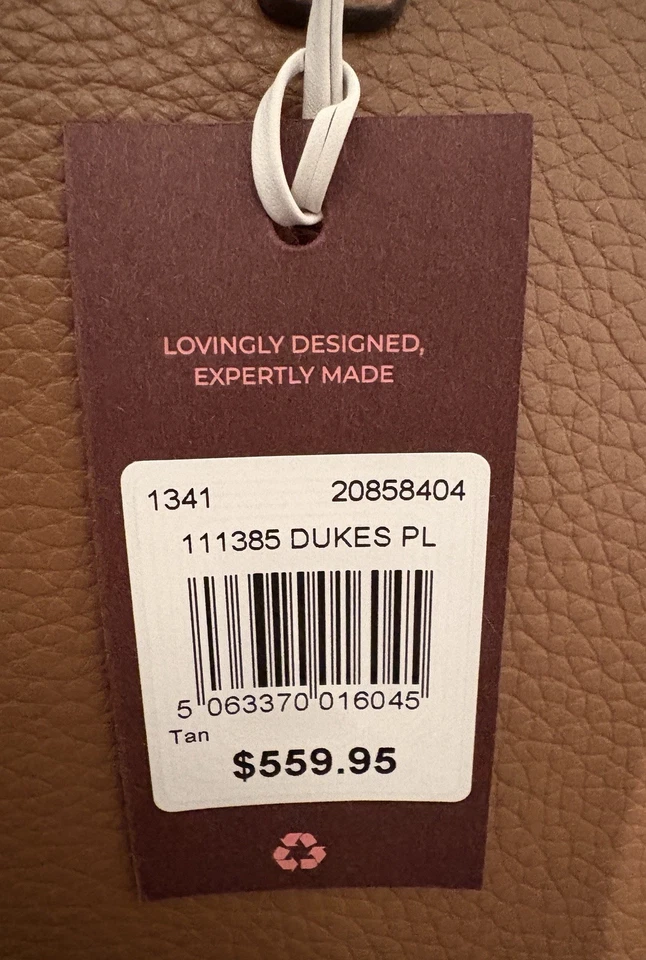 Radley Dukes Place Open Top Tote In Tan Handbag - image 4 of 4