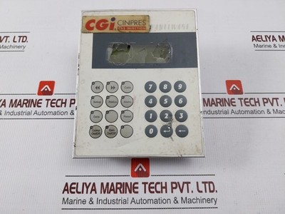 B&R 4B1250.00-490 PANELWARE Compact HMI Numeric Keypad REV-C0 (Not Working)