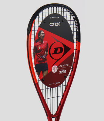 Dunlop 2025 CX 120 Squash Racket Racquet 120g 490cm² 14x18 1pc