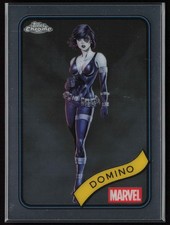 2025 Topps Chrome Marvel #154 Domino NM