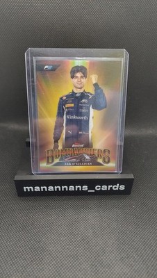 2024 Topps Finest Formula 1 - Zak O'Sullivan - Bombardiers Case Hit SSP - F1 