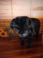 Melissa and Doug Large Black Lab Plush Stuffed Animal Realistic Dog Labrador 32
