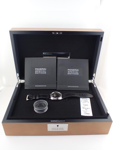 Panerai Radiomir 3 Days Acciaio PAM00685 47mm Box Papers Black Men's Watch