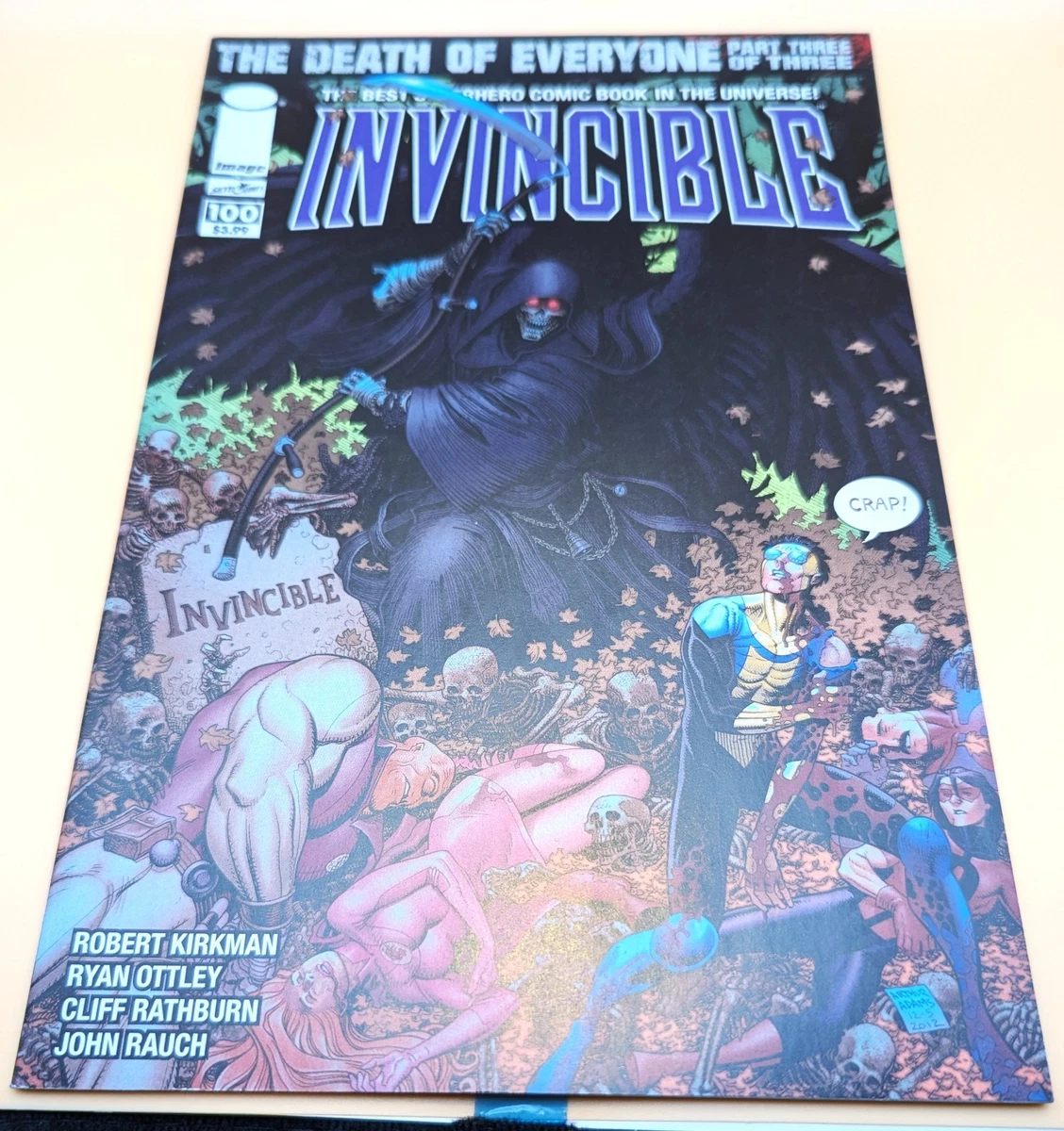 Invincible #100 (1/13) Adams Variant Cover - low print | eBay