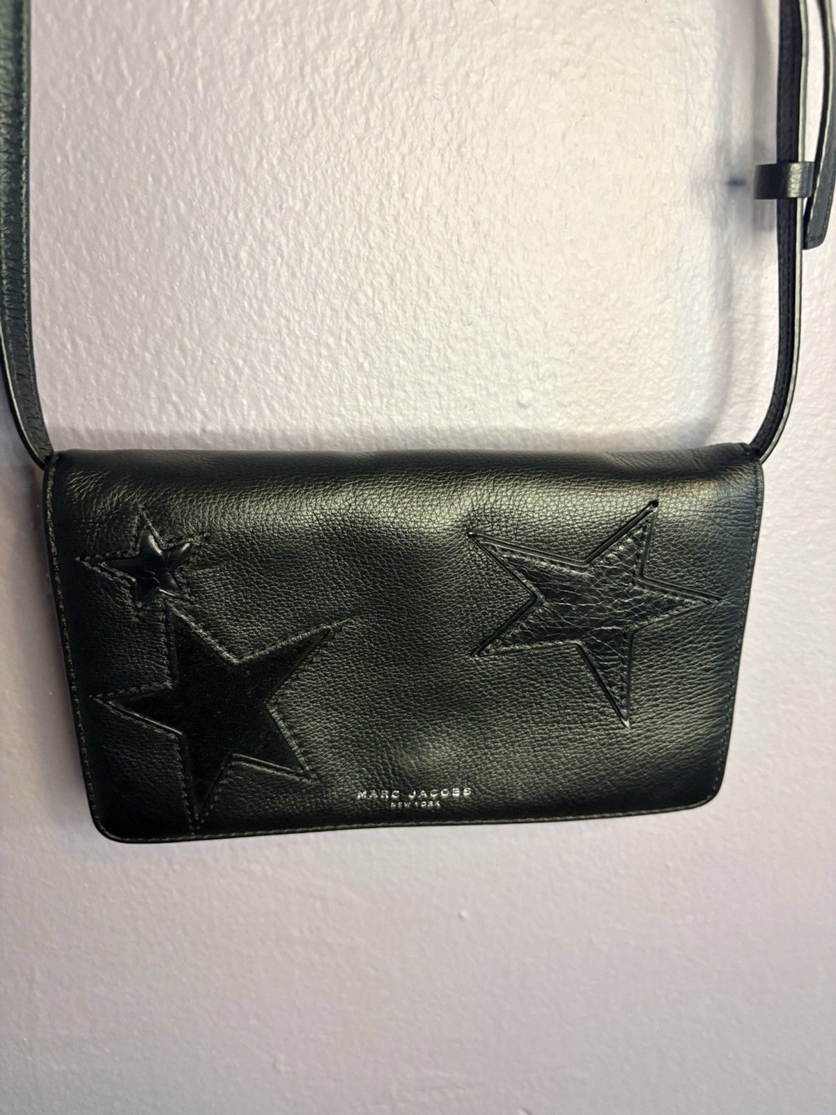 Authentic Marc Jacob’s Patchwork Shoulder Bag Lea… - image 4