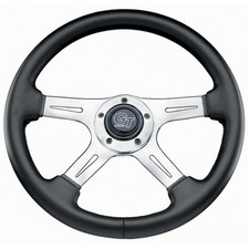 Grant 742 Steering Wheel - Elite Gt - 14 In - 3-34 In Dish - 4-spoke - Black