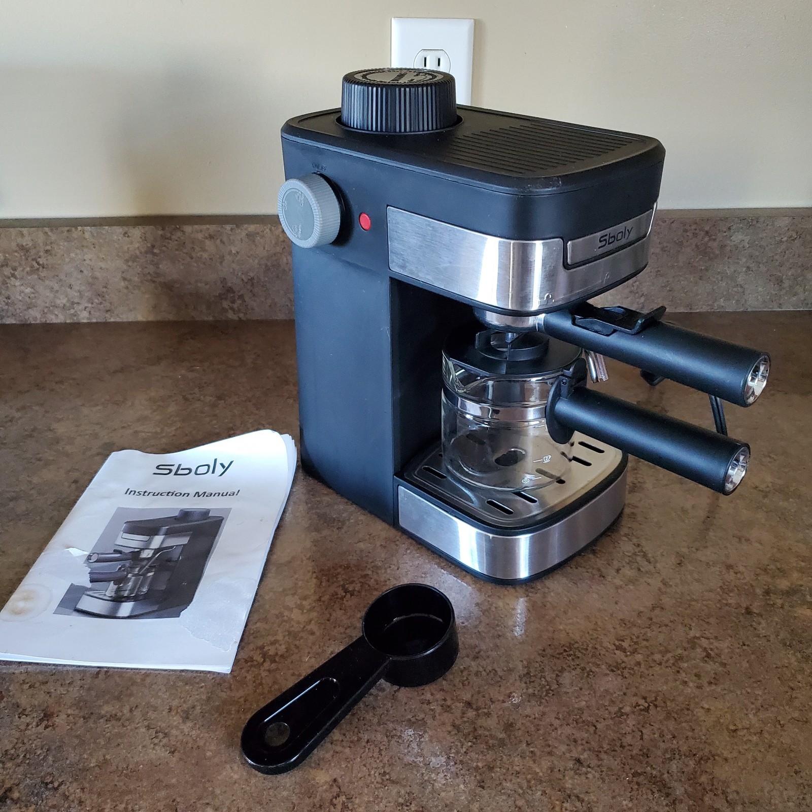 With Steam Milk Frother Espresso Model Lpm201