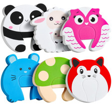 HNYYZL 6PCS Enlarged Door Stoppers, Finger Pinch Guards  Anti-Slam Holders