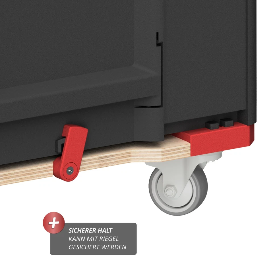 Rollbrett für T Loc / SYS 3  M Systainer Stier Tanos Wagen Brett Transport RB - Bild 2 von 4