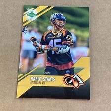 2019 Parkside Major Lacrosse League MLL card RANDY STAATS 11