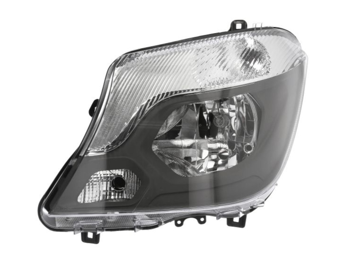 Phare avant gauche électrique avec moteur pour Mercedes Sprinter 2013-2018
