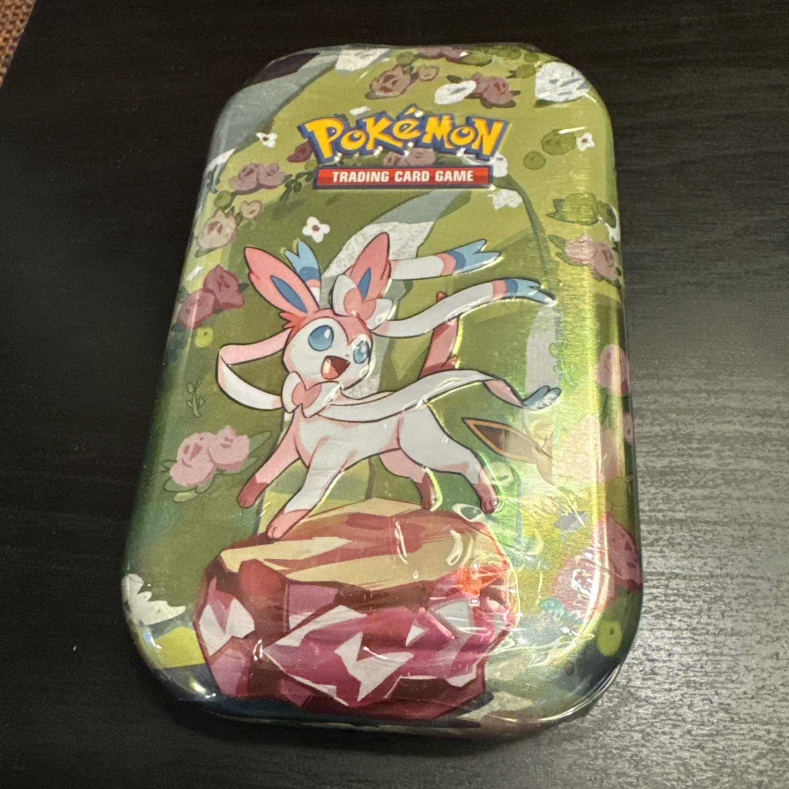 Sealed Pokemon TCG Scarlet & Violet Prismatic Evolutions- 1x Random Art Mini Tin