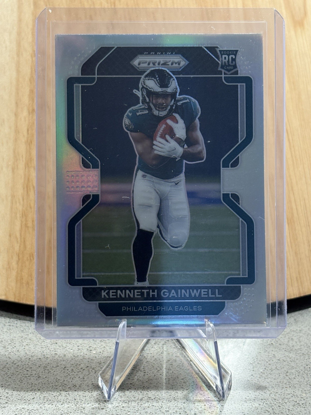 2021 Panini Prizm Kenneth Gainwell #369 SILVER RC / STEELERS