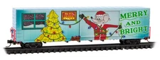 Micro-Trains # 10200855 Micro Mouse Christmas 60' Box Car Not Lighted N-Scale